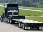 <p><strong>Wide-spread tandems, especially on drop-decks, can subject tires to extreme lateral forces in sharp turns</strong>. <em>Photo via Utility Trailer Mfg. &nbsp;&nbsp;</em></p>
