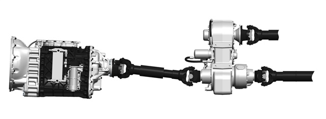 Mack Introduces Split-Shaft Functionality for mDrive HD Transmission
