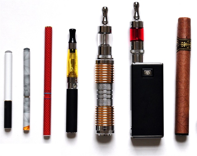 Electronic nicotine-delivery system products Image: FDA